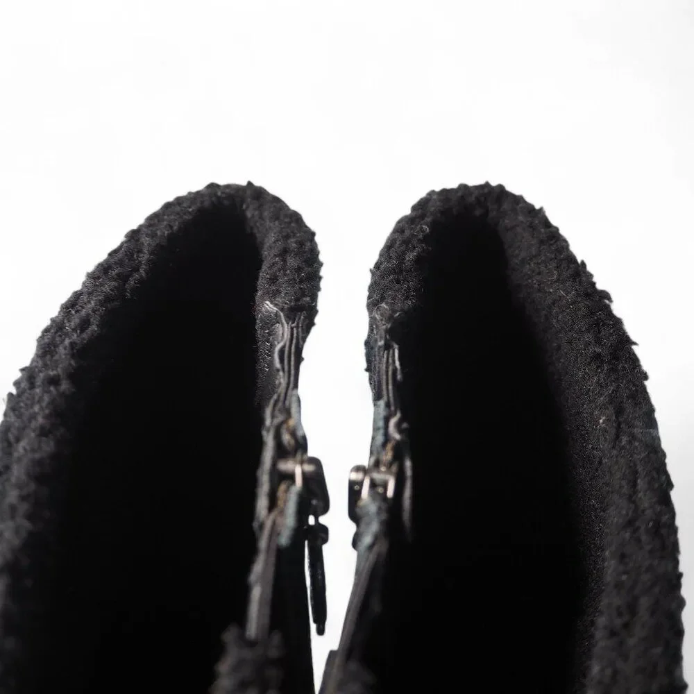 Timberland Tall Suede Vintage‎ Winter Boots Black 64691 Women's 9.5M